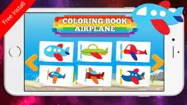 Game screenshot Airplane Coloring Pages Aircraft Coloring Book mod apk