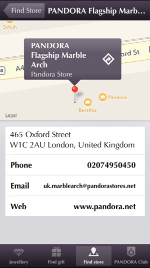 application pandora en france application pandora en france