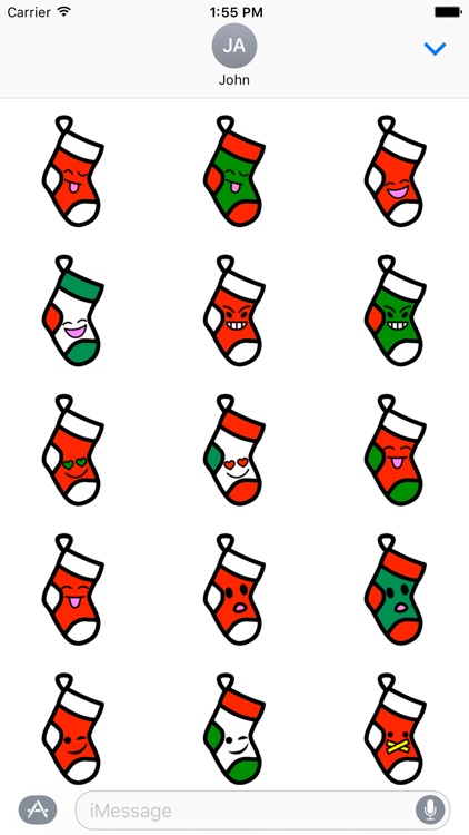 Stocklings: Christmas Stocking Kawaii Emoji