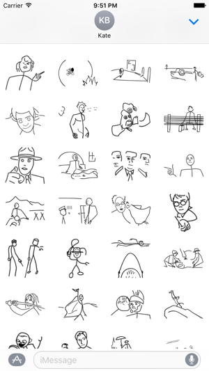 Stick Figure Movie - Stickers(圖2)-速報App