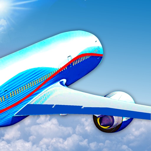 Winter Airplane Crash Landing Pilot Simulator Game icon