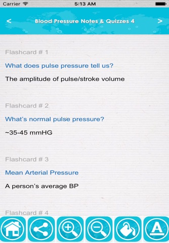 Blood Pressure Exam Review-1600 Quiz & Study Notes screenshot 4