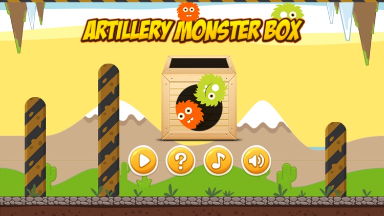Artillery Monster Box FREE - Physics Puzzle Game