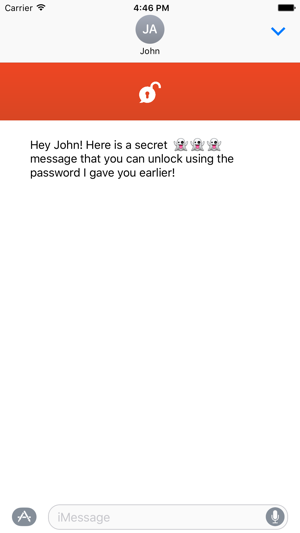 Secret Message - Password protection for iMessage(圖5)-速報App