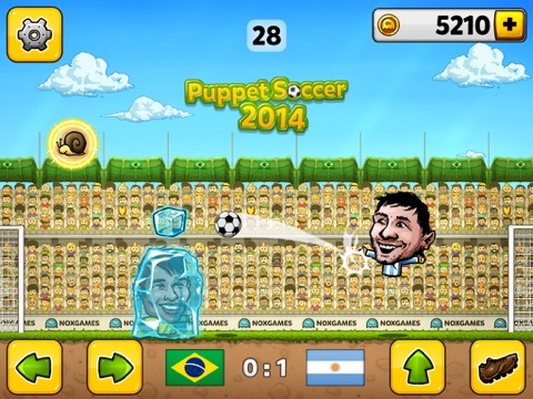 Скриншот из Puppet Soccer 2014 - Football championship in big head Marionette World