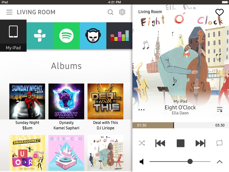 Wireless Audio : Multiroom for iPad screenshot-4