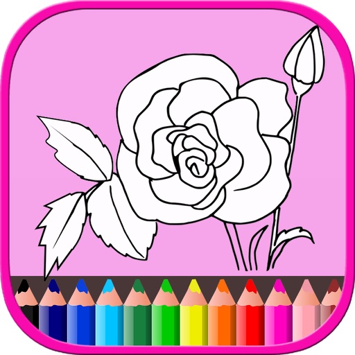 Coloring Book For Girls Free! iOS App