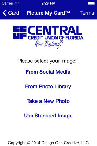 Central Credit Union of Florida CreataCard screenshot 2