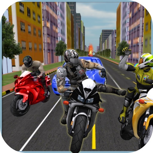 Car Attack Bike Race with Police iOS App