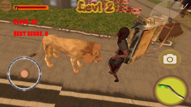 Lion VS Zombies Simulator Pro 3D