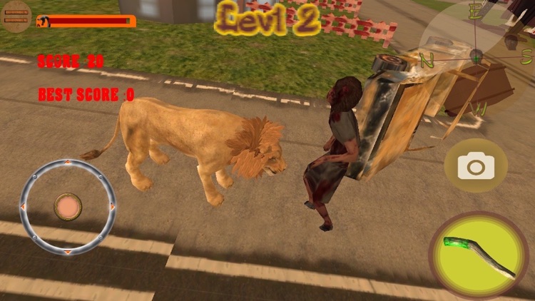 Lion VS Zombies Simulator Pro 3D