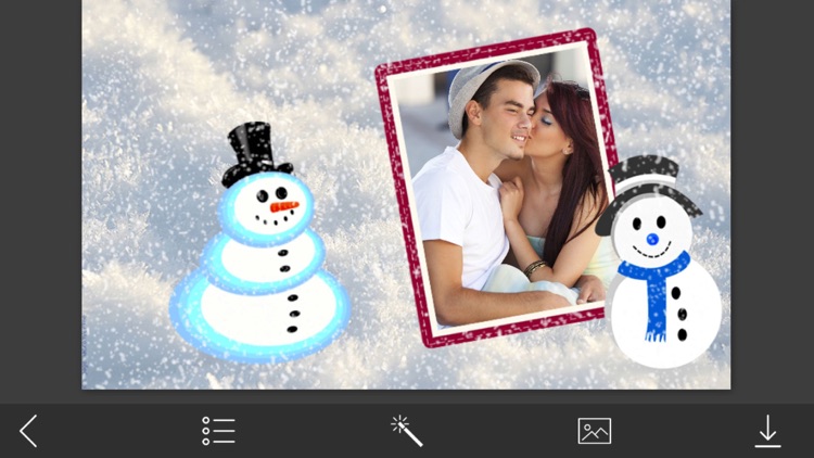 Xmas Santa Hd Photo Frames - Fx editor