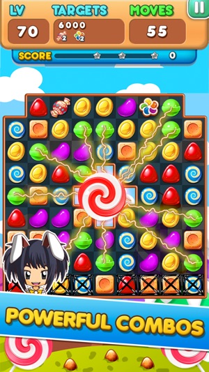 Candy Frenzy Match 3(圖2)-速報App