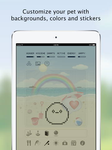 Hatchi - A retro virtual pet для iPad