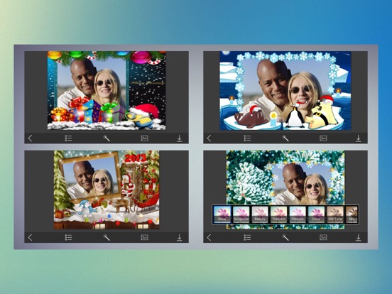 Santa Picture Frame - insta frames for photoのおすすめ画像2