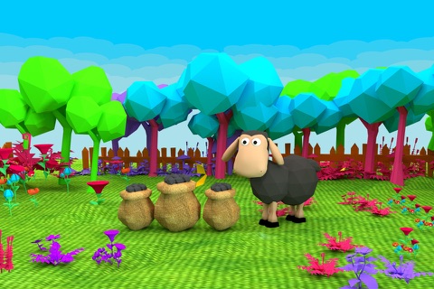 Baa, Baa, Black Sheep Nursery Rhymes In 3D FREE screenshot 3