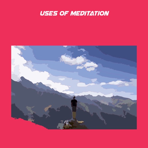 Uses of meditation icon