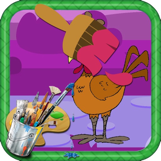 Color Games Chicken Version Icon
