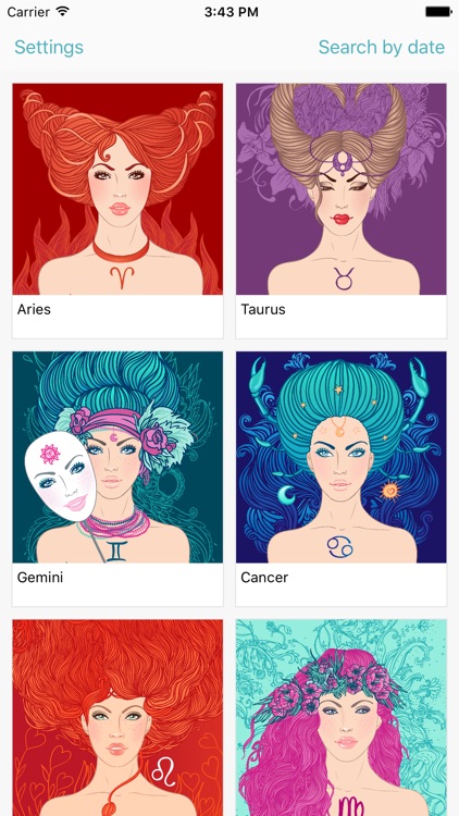 Zodiac signs - Astrology