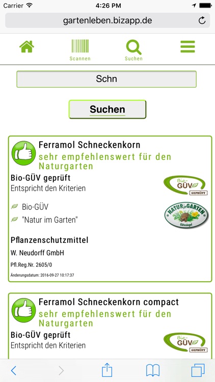 BIO-GARTENcheck