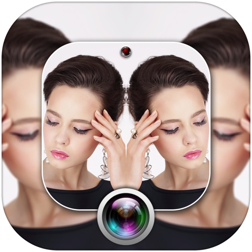 Mirror Photo Editor with Effects Split & Blend Pic iOS App