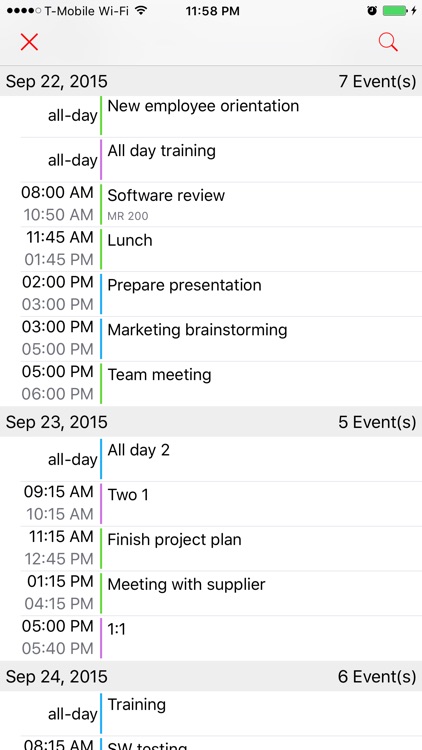 Week Calendar Pro screenshot-4