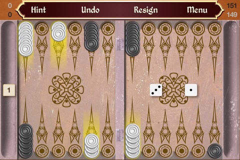 Backgammon Touch screenshot 3