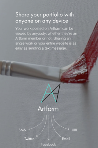 Artform – The community for the arts. screenshot 4