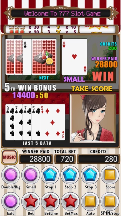 777 Fruit Cake Slot Machine screenshot-3