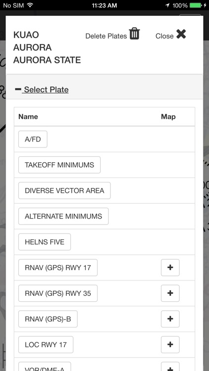 SkyCharts XC EFB geo-referenced plates and charts screenshot-3