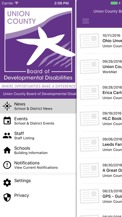 Union County Board of Developmental Disabilities