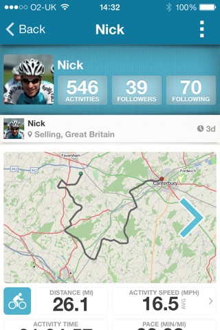 Map My Tracks: cycling tracker screenshot 2