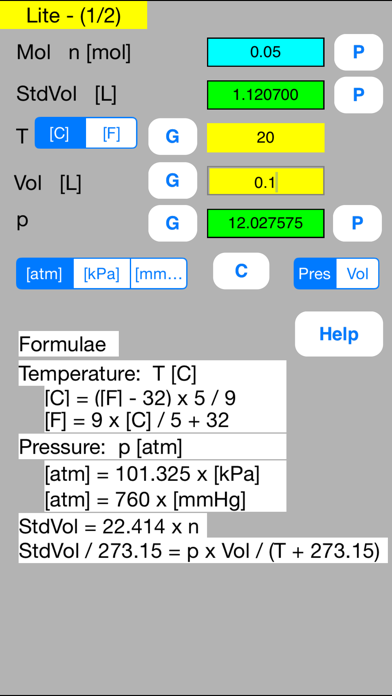 How to cancel & delete Boyle Charles Calculator Lite from iphone & ipad 3