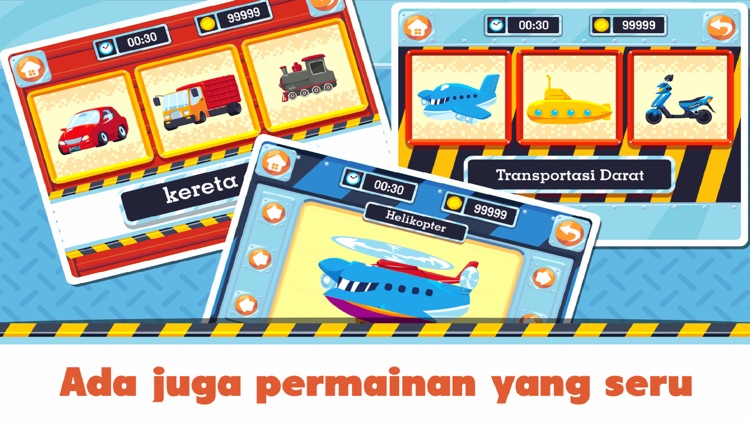 Marbel Transportasi Full - Seri Belajar & Bermain screenshot-4