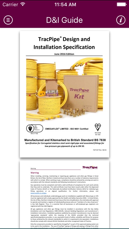 TracPipe UK Sizing and Reference Guide screenshot-3