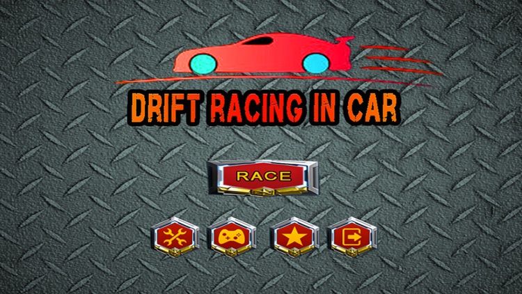 Drift Racing in Car - Traffic Tour on Asphalt Road