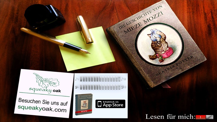 The Story of Miss Moppet in German LITE