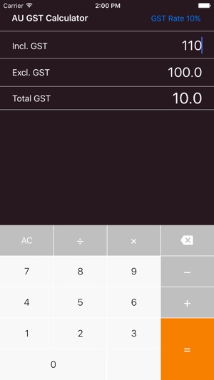 NZ AUS GST Calculator(圖2)-速報App