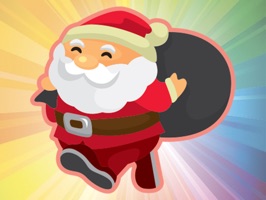 Cheerful Santa Claus for Christmas - Fx Sticker