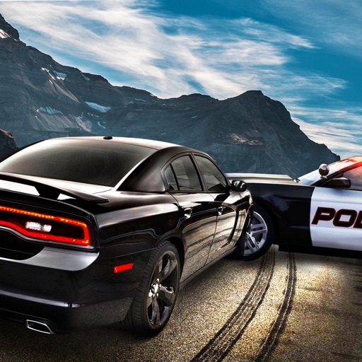 Extreme police sports car crime chase 3D -  Ultimate Crime Patrol Game icon