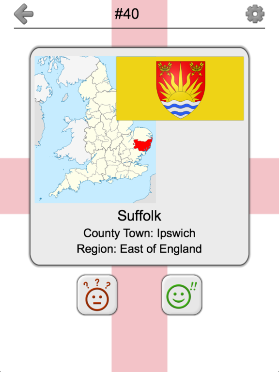 Counties of England Quiz screenshot 4