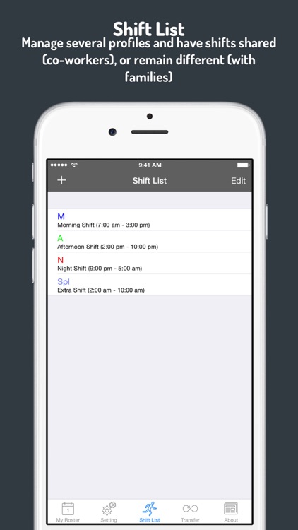 Simple Roster - Shift Planning