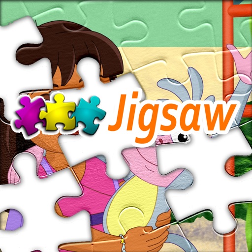 Jigsaw Puzzles Kid Dora and Friends Editon Icon