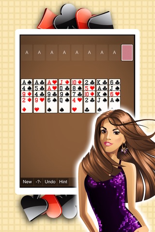 Forty Eight Solitaire Free Card Game Forty Eight Classic Solitare Solo screenshot 3