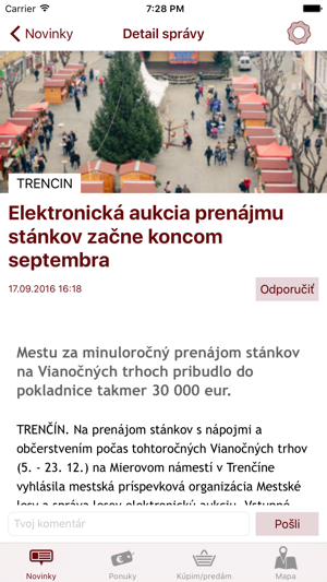 Náš Trenčín(圖2)-速報App