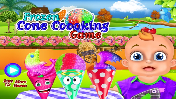 Frozen Cone Cooking Games