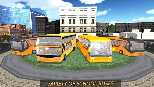 City High School Bus Driving Academy 3D(圖4)-速報App