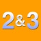 Two & Three : Addictive 2048 puzzle game