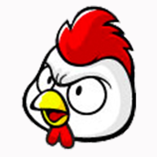 Chicken Merry Christmas Icon