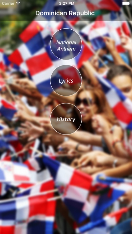 Dominican Republic National Anthem